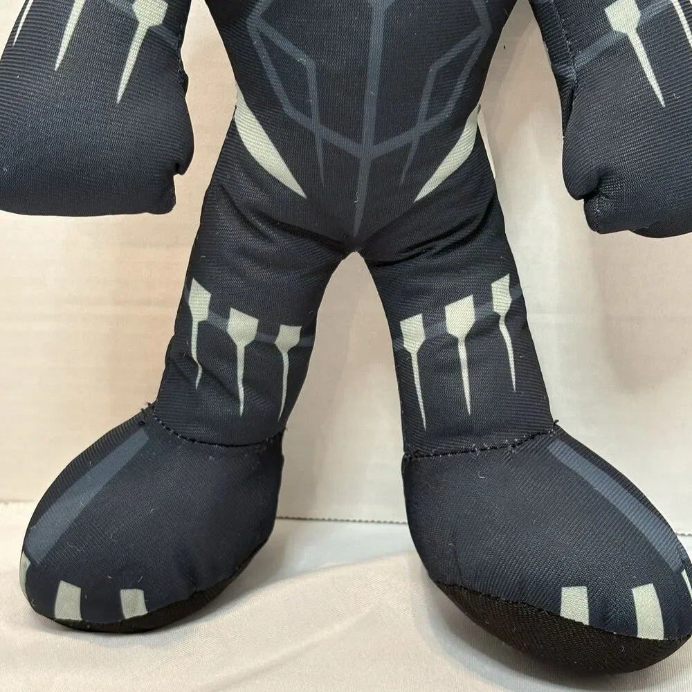Marvel Plush Black Panther Stuffed Animal Black Gray 12” 2018